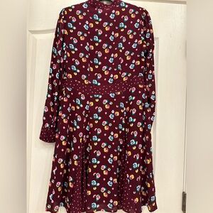 Boden floral print midi dress